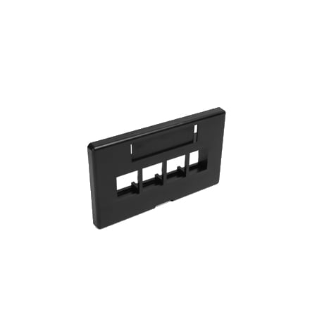 Leviton 4-Port Faceplate Fits Herman, Miller Modular Furniture 49910-HE4
